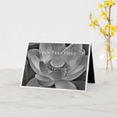 Lotus "Suihiren" カード (黄色い花)