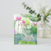 Lotus Summer, ethereal photos ポストカード (スタンド正面)
