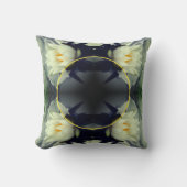 Lotus Water Lily Flower Create Your Own Photo クッション (正面)