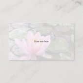 Lotus Yoga 2名刺 名刺 (裏面)