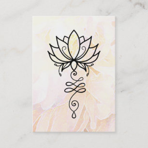 *～* Lotus Yoga Peony Nirvanaの神聖な幾何学  名刺