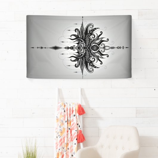 Lotusmandala 横断幕 (インサイチュ)