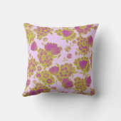 Lou 💜 Floral クッション (裏面)