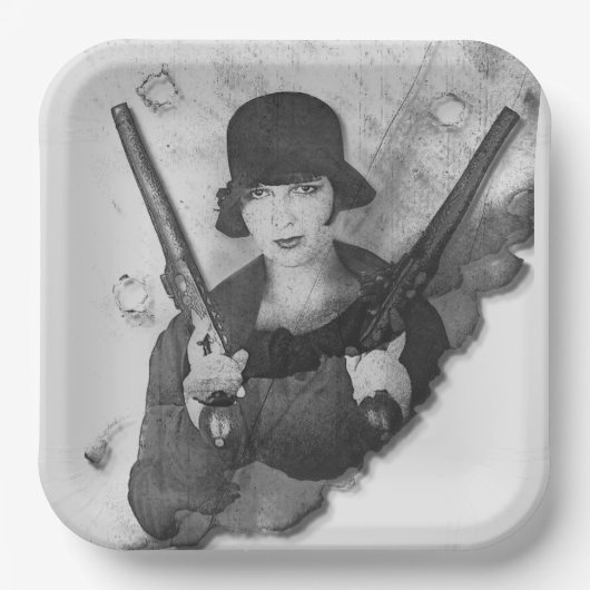 ¡Lou Lou Bangs! ペーパープレート (正面)