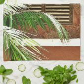 Louaved Window – ポルトガル，ファンシャル キッチンタオル (折り畳み)