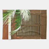 Louaved Window – ポルトガル，ファンシャル キッチンタオル (横)