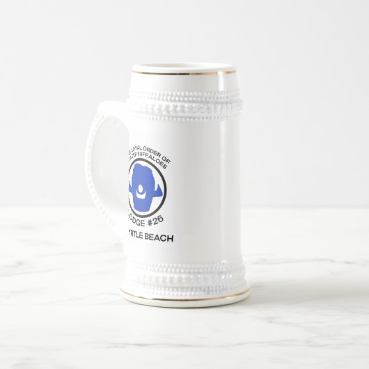 LOUB #26 BEER STEIN ビールジョッキ (正面左)