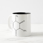 loucos por cafeína ツートーンマグカップ (正面左)