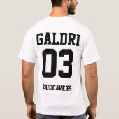 Loud Cave - Galdri 2 Tシャツ (裏面)