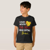 Loud Mouth Big Heart Proud Softll Gram Mother's Da Tシャツ (正面フル)