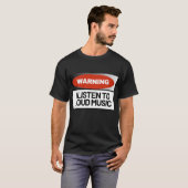 Loud music lover t-shirt tシャツ (正面フル)