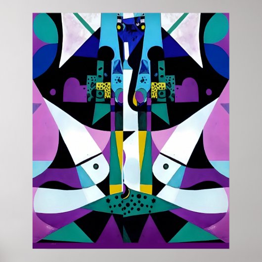 Loud Words演技- Ken Gage Art ポスター (正面)