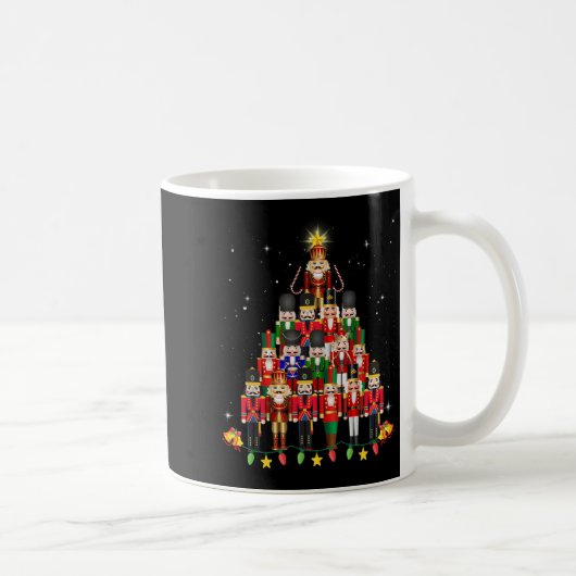 Loudest Nutcracker Group Matching Family Holiday F コーヒーマグカップ (右)