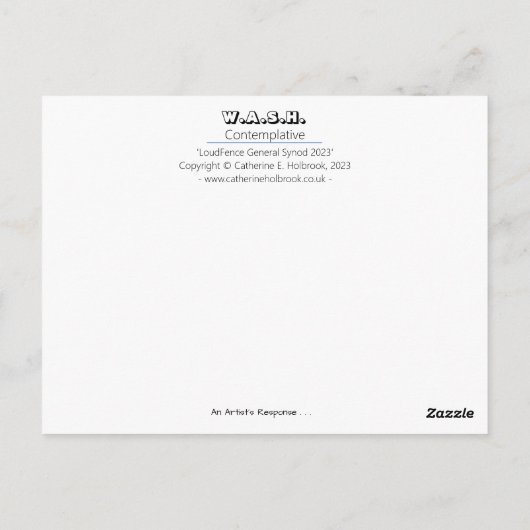 LoudFence General Synod 2023 – はがき (裏面)