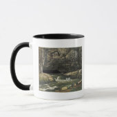 LoueまたはLa Grotte Sarrazineの源 マグカップ (左)