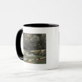 LoueまたはLa Grotte Sarrazineの源 マグカップ (正面左)