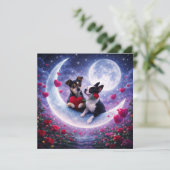 Louie & Luna Wish You a Happy Valentine's Day 2 カード (スタンド正面)