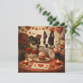 Louie & Luna Wish You a Happy Valentine's Day 4 カード (スタンド正面)