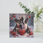 Louie & Luna Wish You a Happy Valentine's Day 7 カード (スタンド正面)