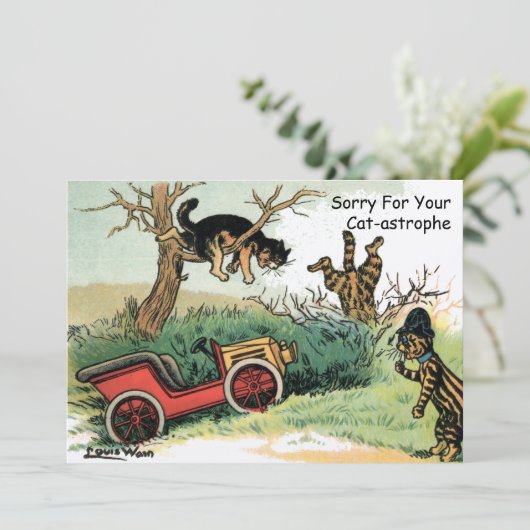 Louis おもしろい Wainの猫たちがカードテンプレートを手に入れる (スタンド正面)