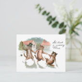 Louis メリー Wainの猫 ポストカード (スタンド正面)