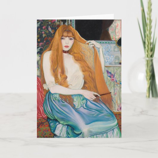 Louis Anquetinによるソウルフェム サンキューカード (正面)