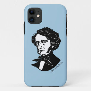 Louis-Hector Berlioz (色付き背景) iPhone 11 ケース