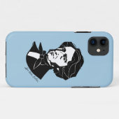 Louis-Hector Berlioz (色付き背景) Case-Mate iPhoneケース (裏面(横))