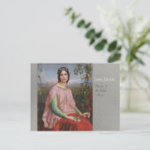 Louis Janmot Flower of the fields CC0773 ポストカード (スタンド正面)