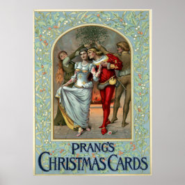 Louis Prang Posterによるクリスマスカード ポスター