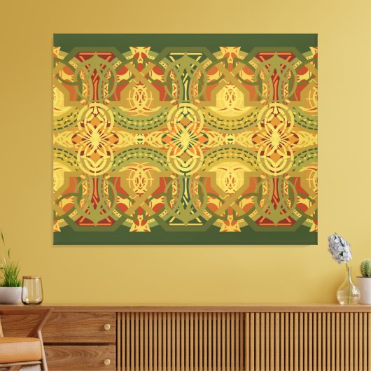 Louis Sullivan Upper Beam Streted Canvas Print キャンバスプリント (インサイチュ (リビング))