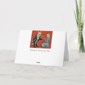 Louis Wainによる猫クリスマスカード シーズンカード (裏面)