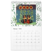 Louis Wainの猫ペインカレンダー カレンダー (2月 2026)