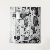 Louis Wainの猫教室 タペストリー (正面)