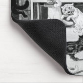 Louis Wainの猫教室 マウスパッド (コーナー)