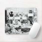 Louis Wainの猫教室 マウスパッド (マウス)