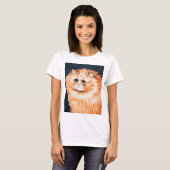 Louis WainのTabby Cat Tシャツ (正面フル)