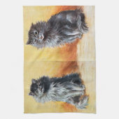 Louis WainのThe Cat Show キッチンタオル (縦)