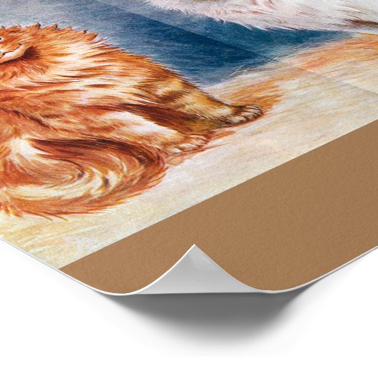 Louis WainのThe Cat Show ポスター (角)