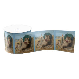 Louis Wain読の『猫の本』 グログランリボン