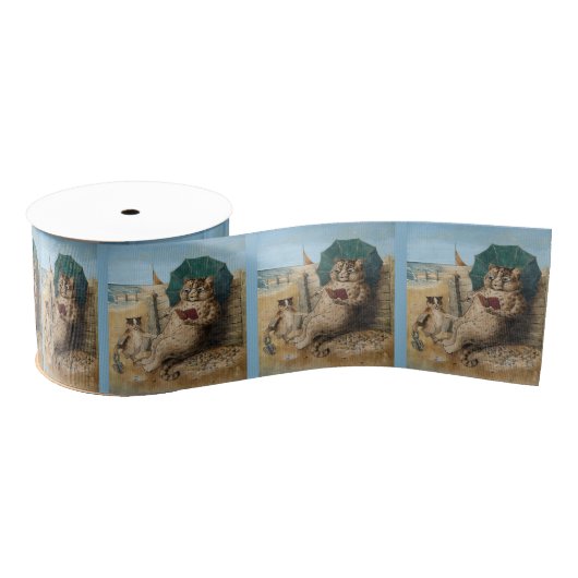 Louis Wain読の『猫の本』 グログランリボン (リール)