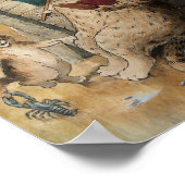 Louis Wain読の『猫の本』 ポスター (角)