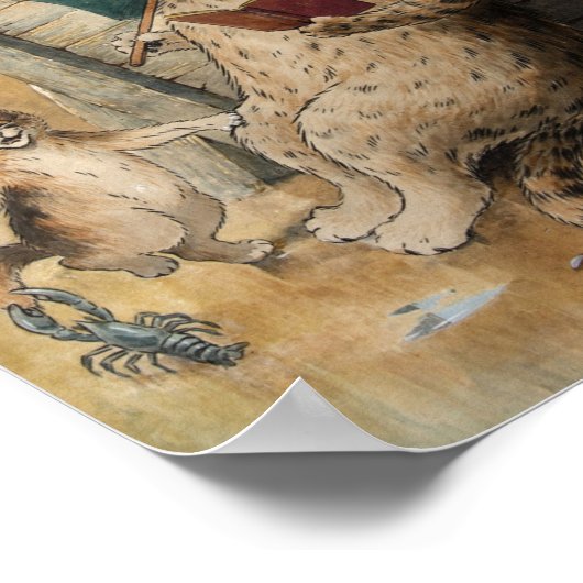 Louis Wain読の『猫の本』 ポスター (角)