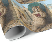 Louis Wain読の『猫の本』 ラッピングペーパー (ロールコーナー)