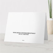 LOUIS WAIN CAT 結婚 CATS'S CONGRATATION CARDS カード (裏面)