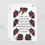 Louis Wain Cats ポストカード (正面/裏面)