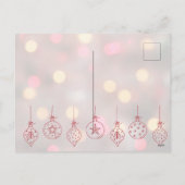 Louis Wain Christmas Cat Decorating Personalized シーズンポストカード (裏面)