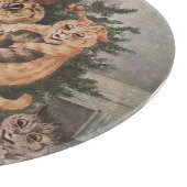 Louis Wain Christmas Time in Catland  カッティングボード (角)