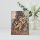 Louis Wain Christmas Time in Catland シーズンポストカード (スタンド正面)