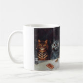 Louis Wain “ The bachelor party ” コーヒーマグカップ (左)